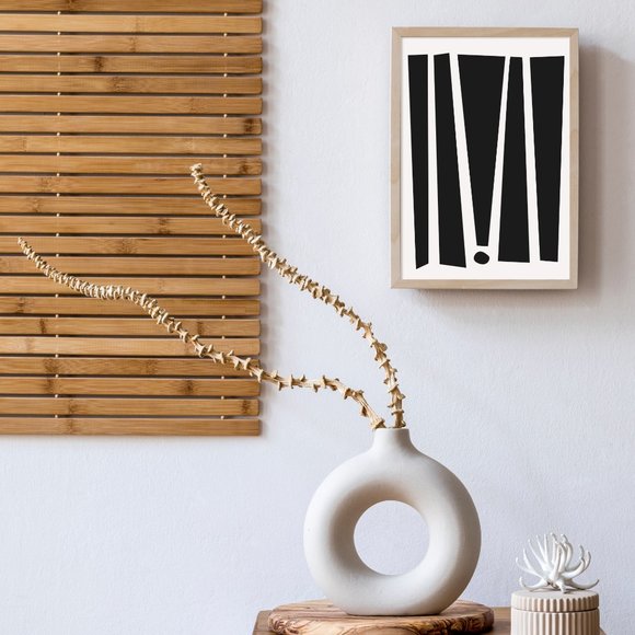 Modern Minimalist Abstract Geometric Wall Art Print Home Decor [No Frame] - Picture 4 of 7